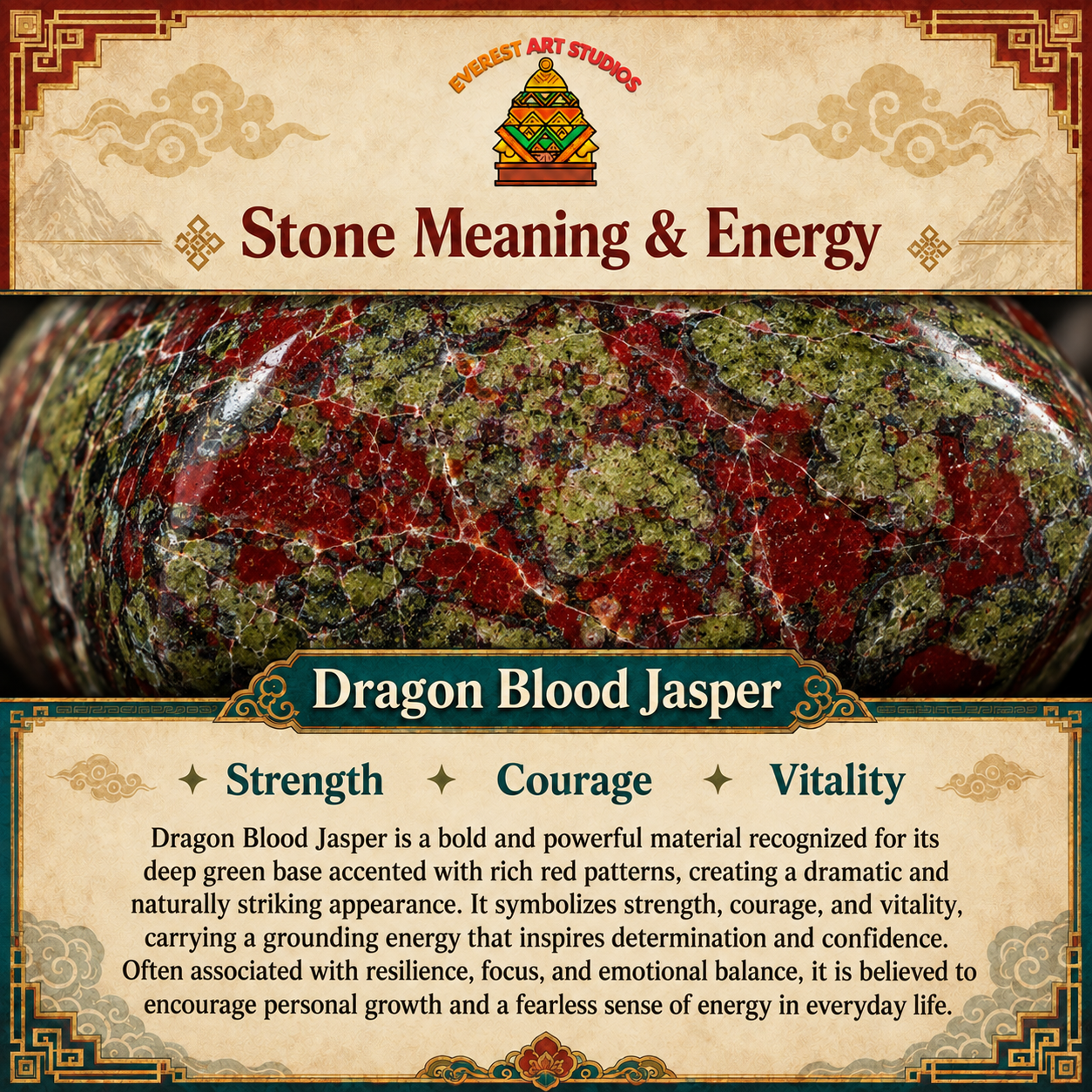 EverestArtstudios Dragon Blood Jasper