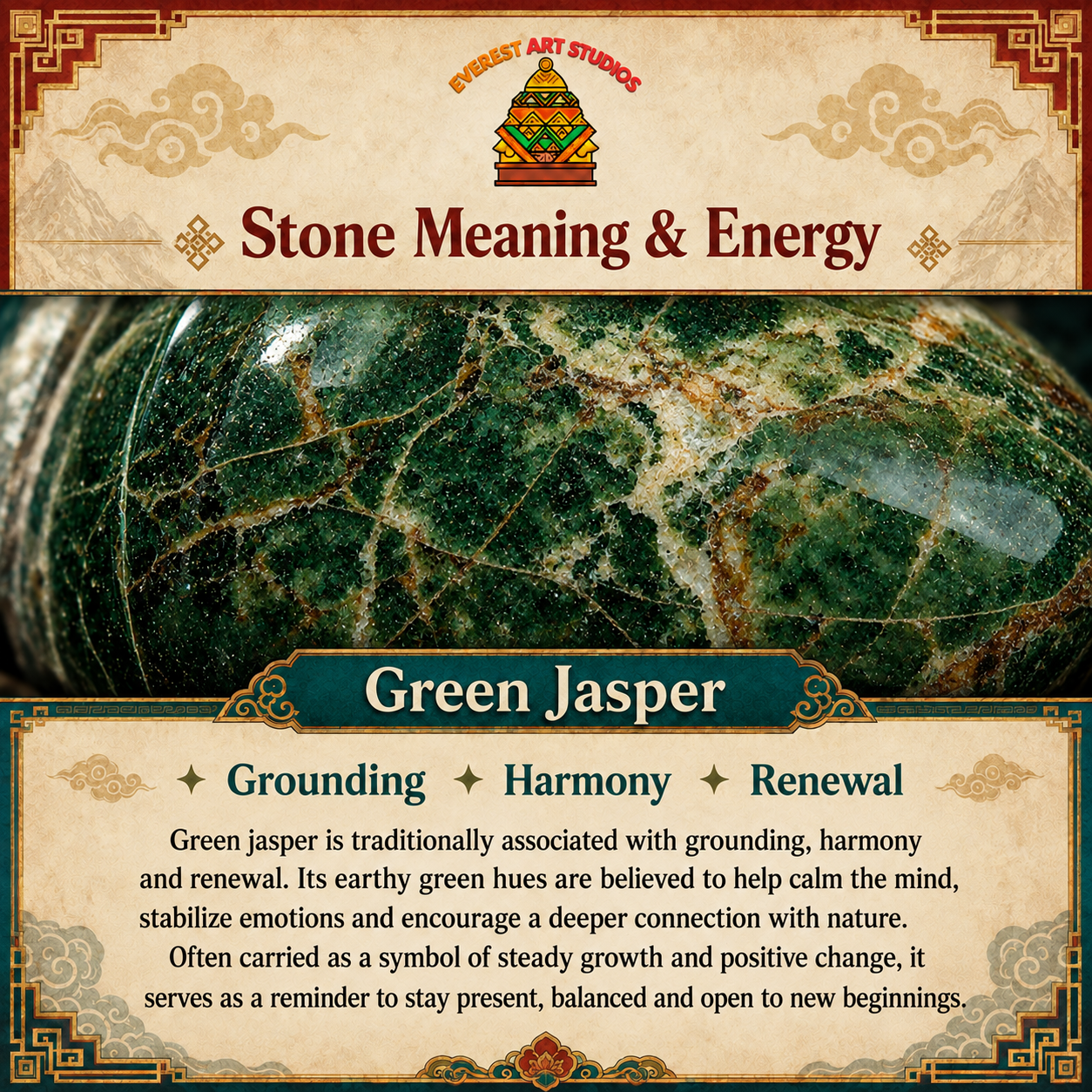 EverestArtstudios Green Jasper