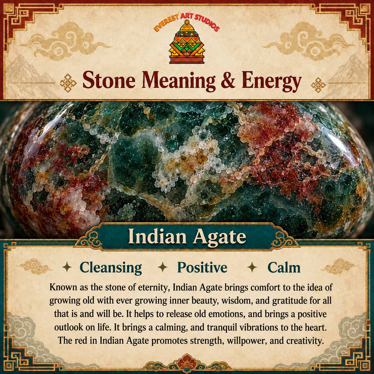 EverestArtstudios Indian Agate