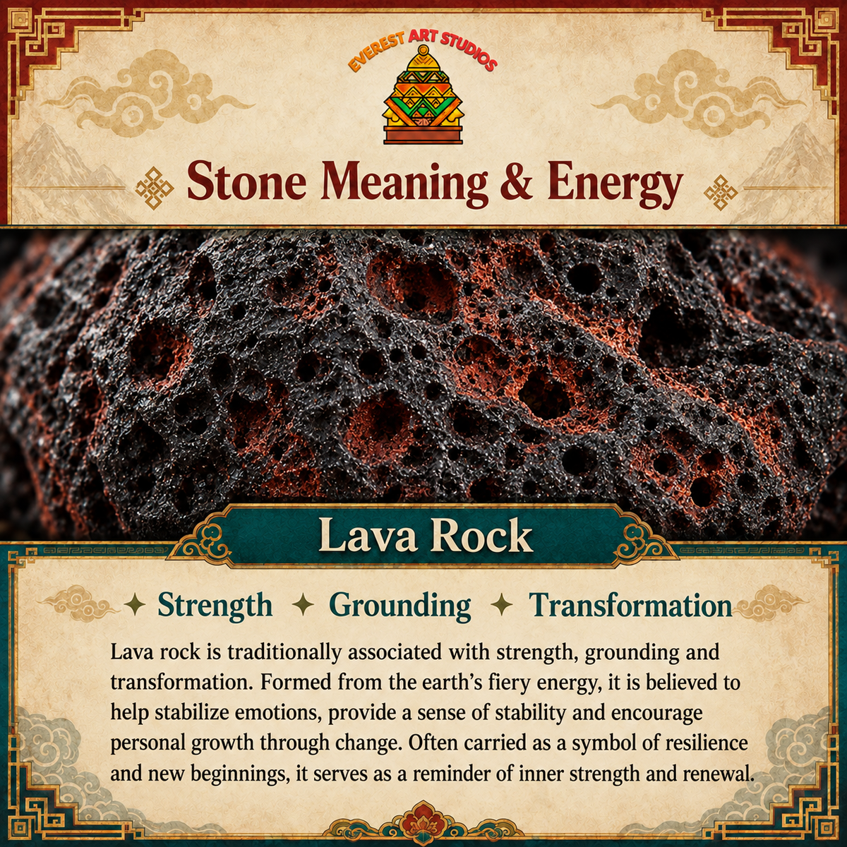 EverestArtstudios Lava Rock