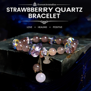 EverestArtstudios Strawberry Quartz Bracelet