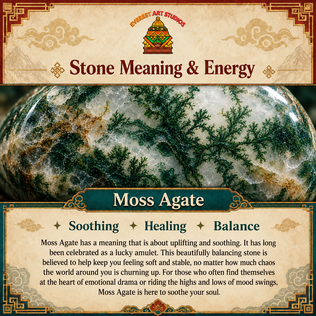 EverestArtstudios Moss Agate