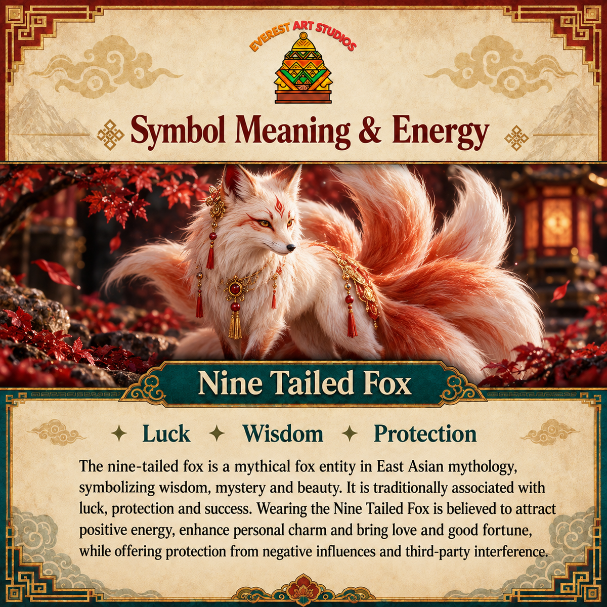 EverestArtstudios Nine Tailed Fox