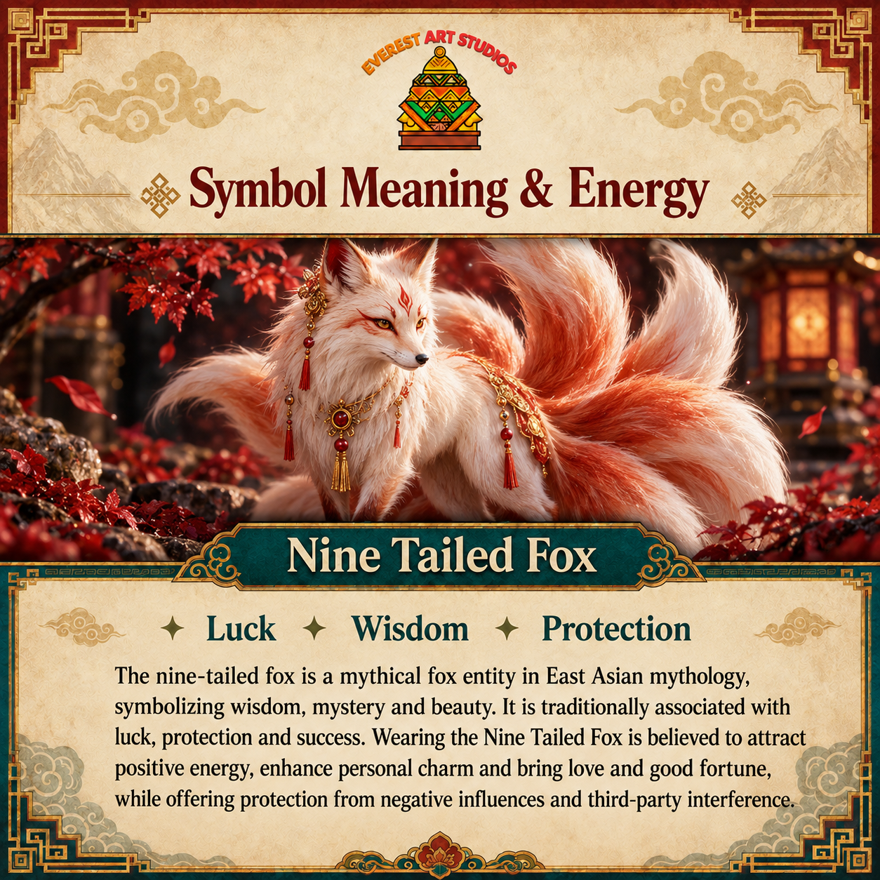 EverestArtstudios Nine Tailed Fox