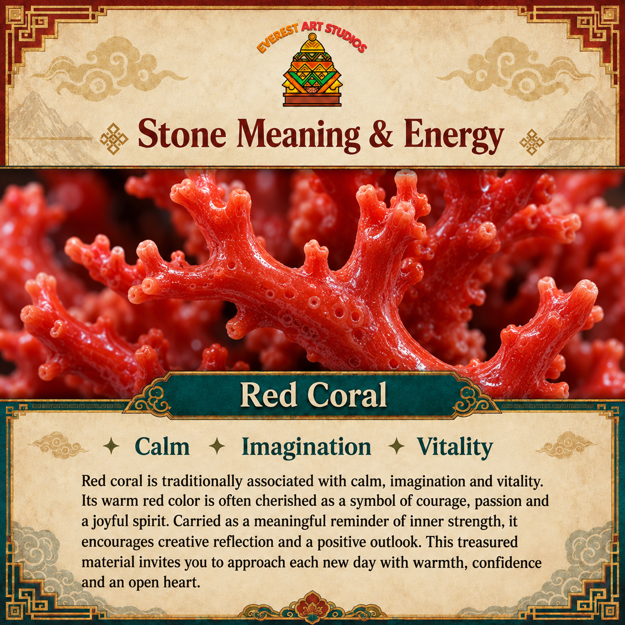 EverestArtstudios Red Coral