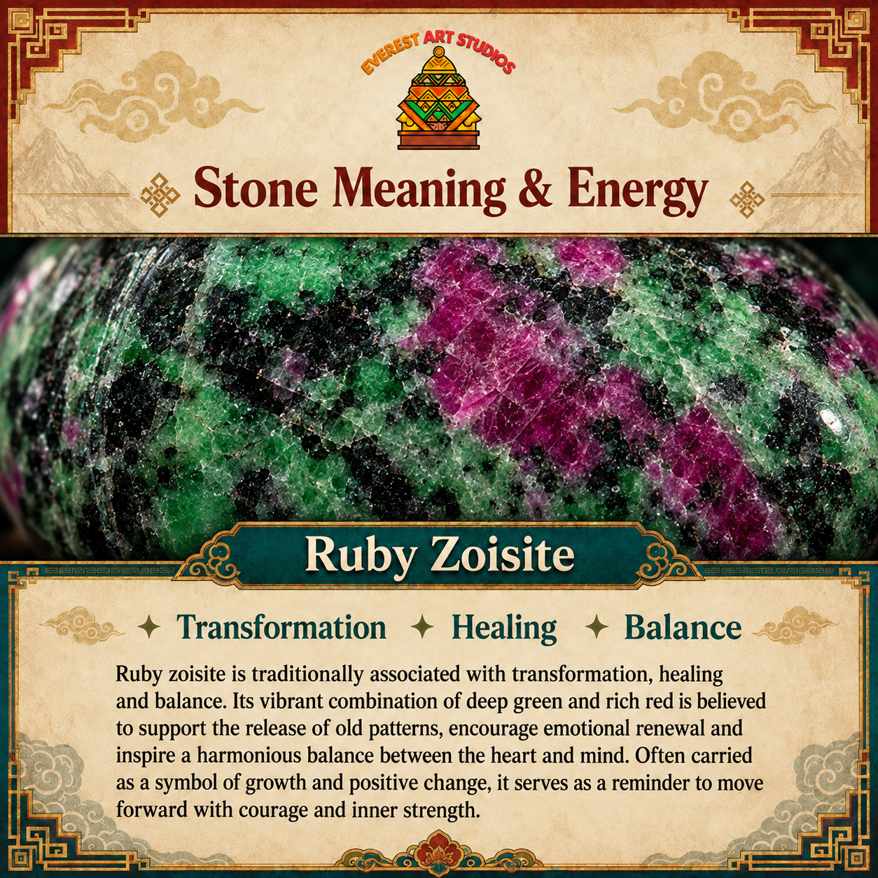 EverestArtstudios Ruby Zoisite