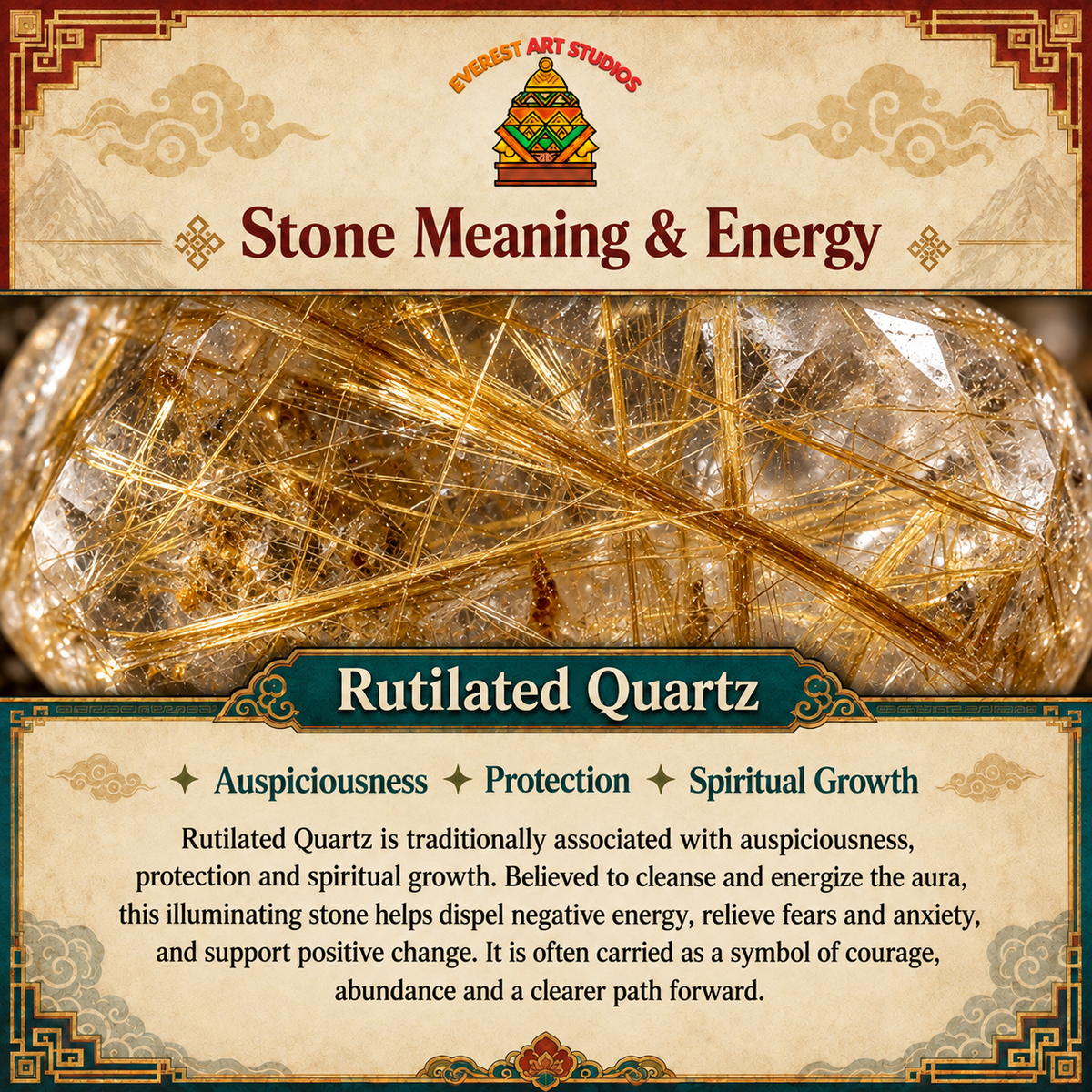 EverestArtstudios Rutilated Quartz