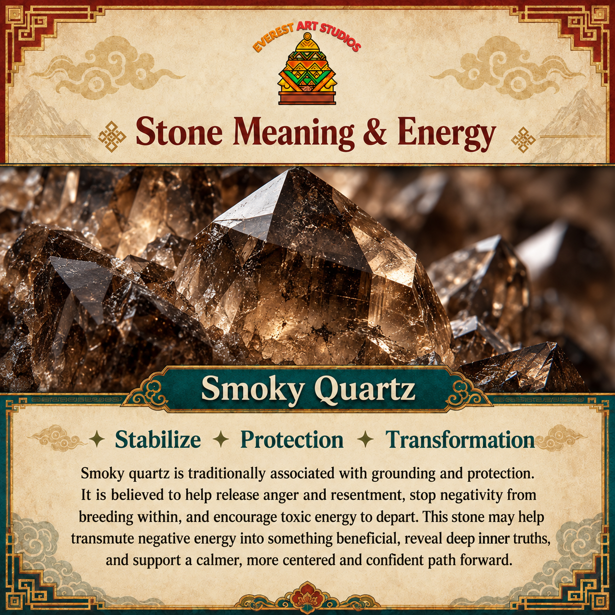 EverestArtstudios Smoky Quartz