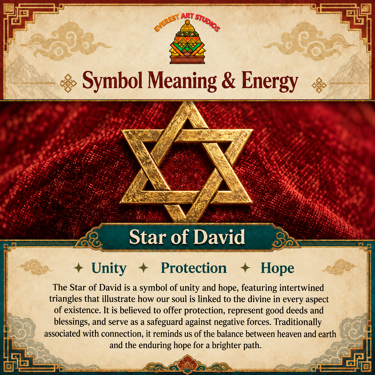 EverestArtstudios Star of David