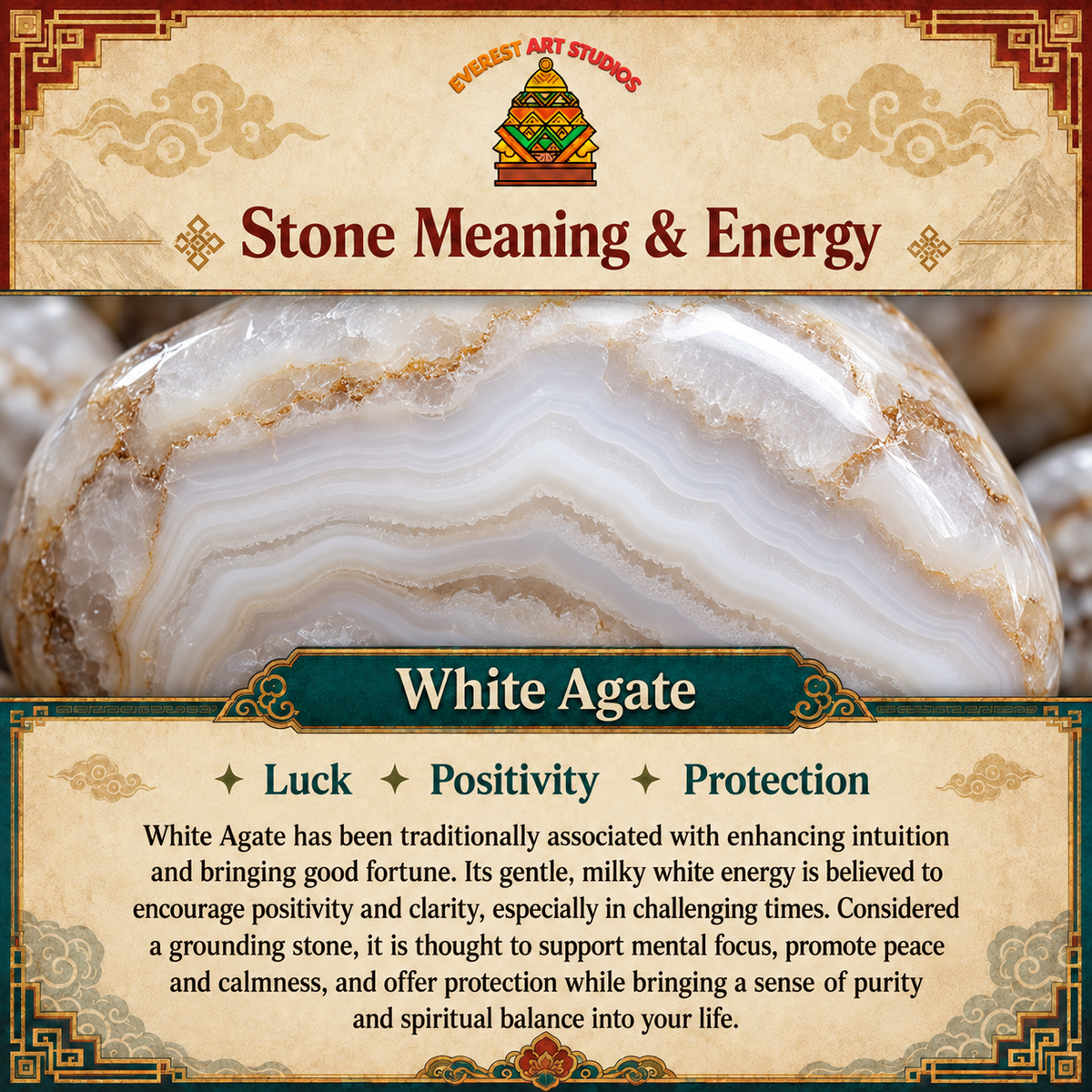 EverestArtstudios White Agate