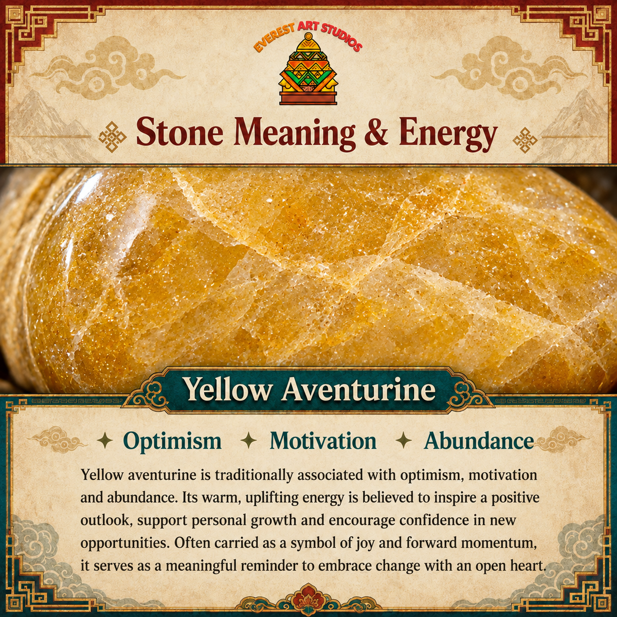 EverestArtstudios Yellow Aventurine