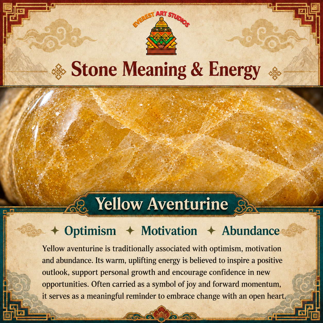 EverestArtstudios Yellow Aventurine