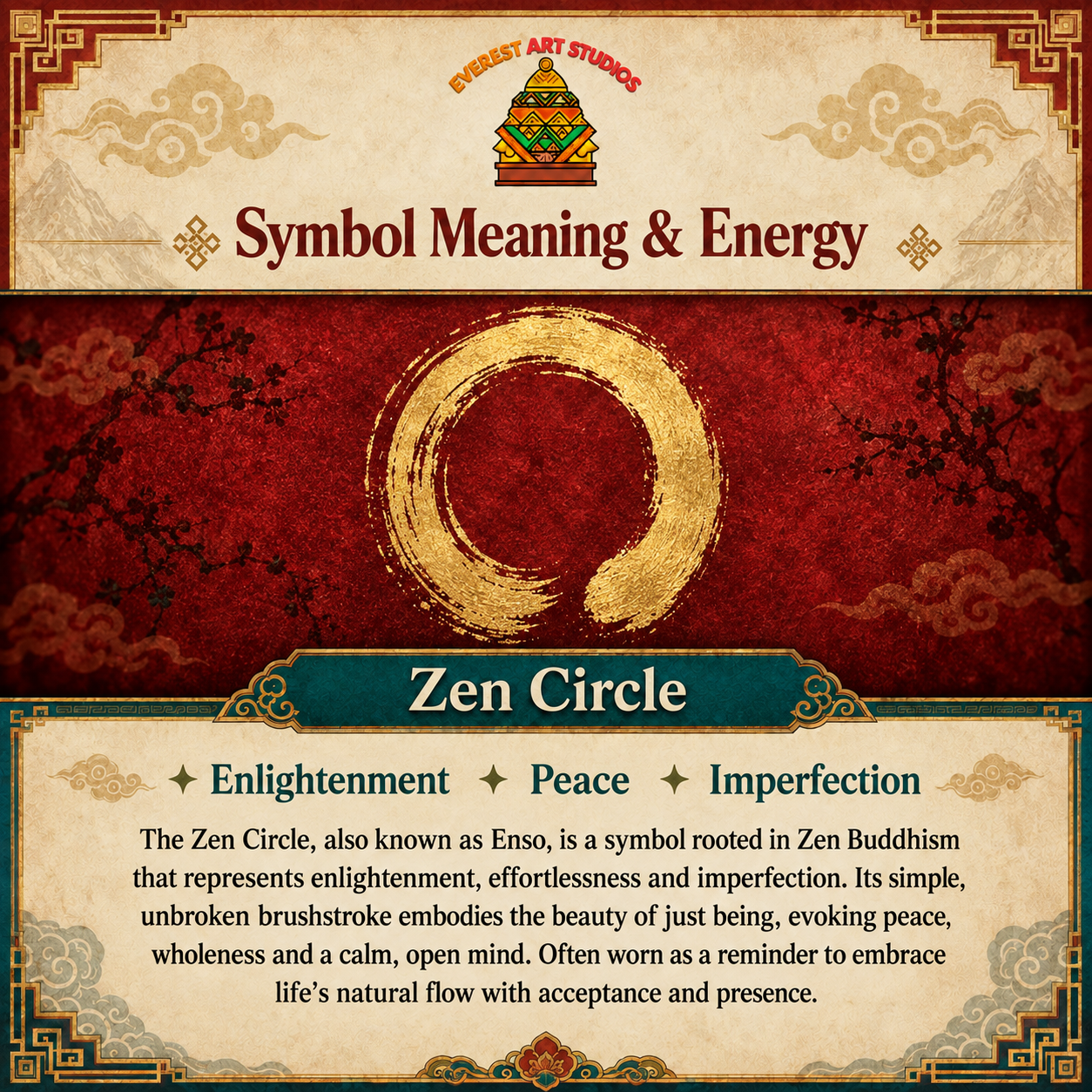 EverestArtstudios Zen Circle
