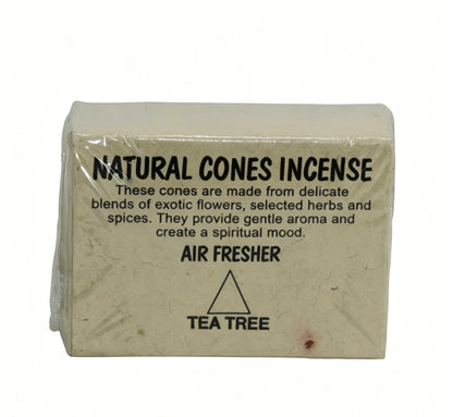 EverestArtStudios Natural Handmade Nepalese Cone Incense – Lotus Himalayan Incense Cones with Ceramic Holder, Meditation & Yoga Aromatherapy, Sandalwood, Night Queen & Floral Scents