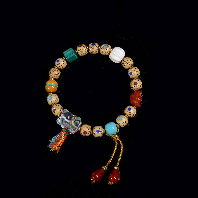 EverestArtstudios Xingyue Bodhi Seed Tassel Bracelet Collection