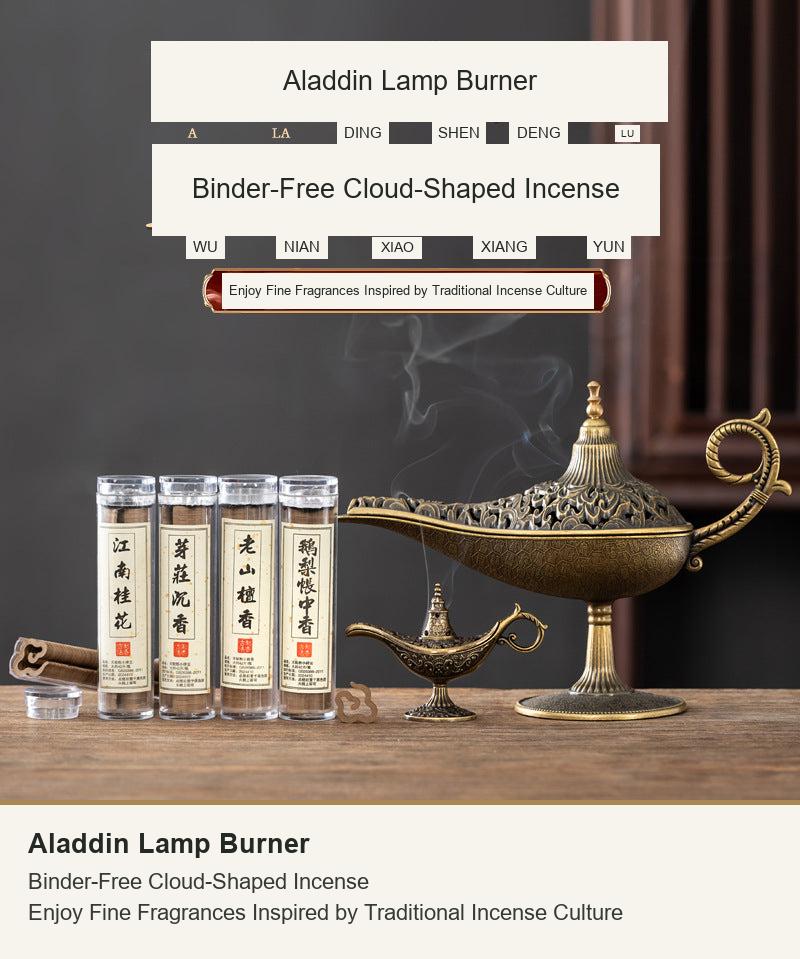Lampe Aladin ensembles avec encens