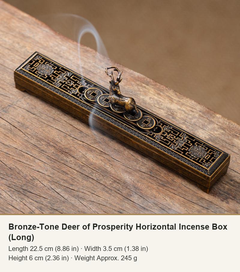Colección de soportes de incienso de hoja y pescador