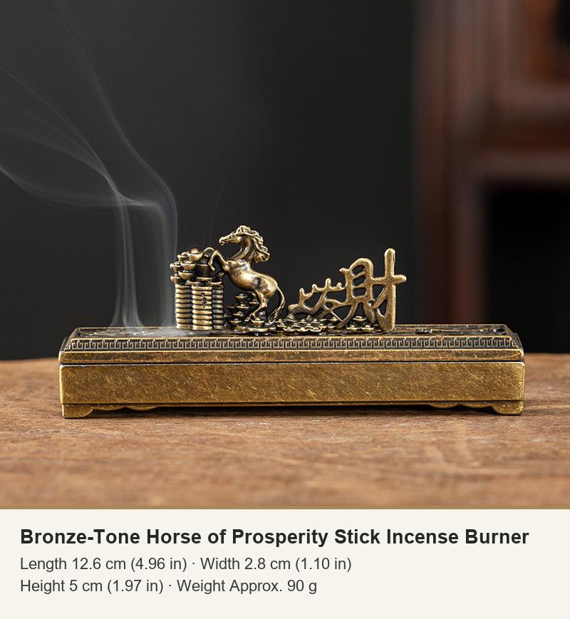 Colección de incensarios Caballo de Prosperidad