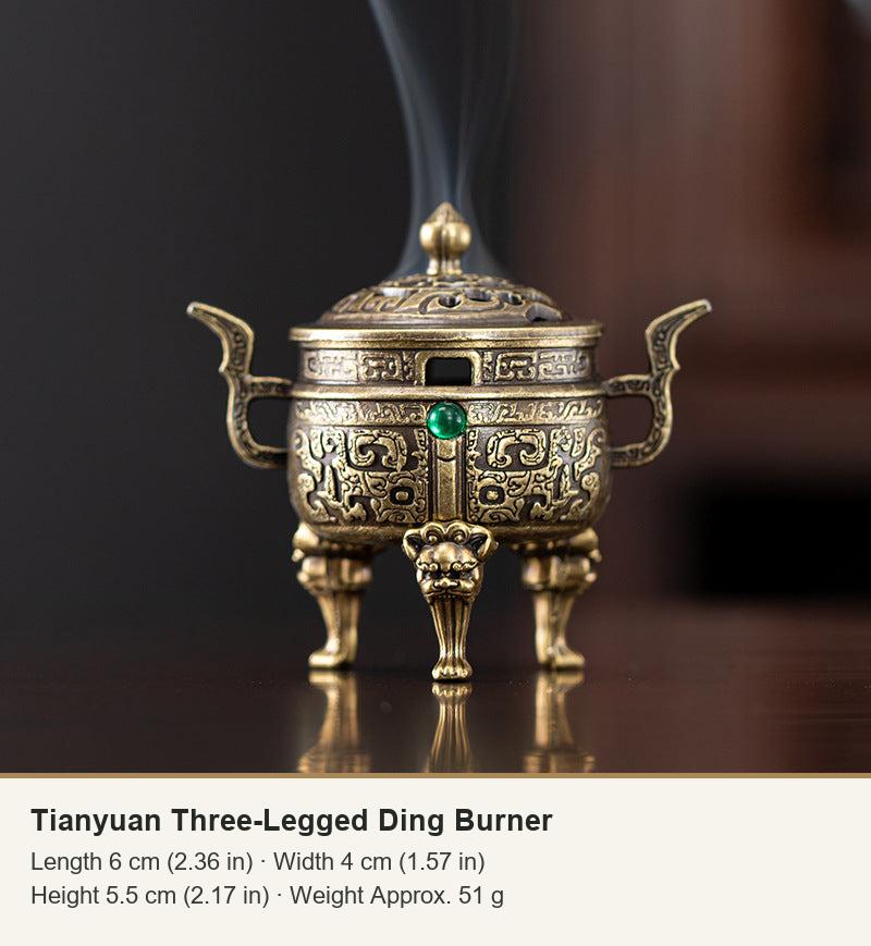 Colección de incensarios de fénix, Qilin y tres patas