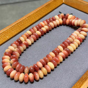 EverestArtstudios Natural Half-Blood Camel Bone Disc-Bead 108-Bead DIY Strand