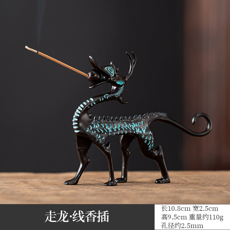 Colección de incensarios de fénix, Qilin y tres patas