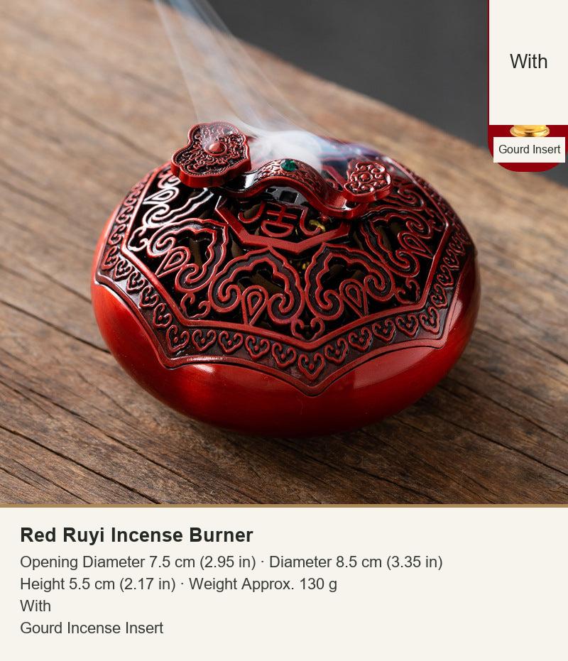 Incensario Ruyi octagonal para espirales