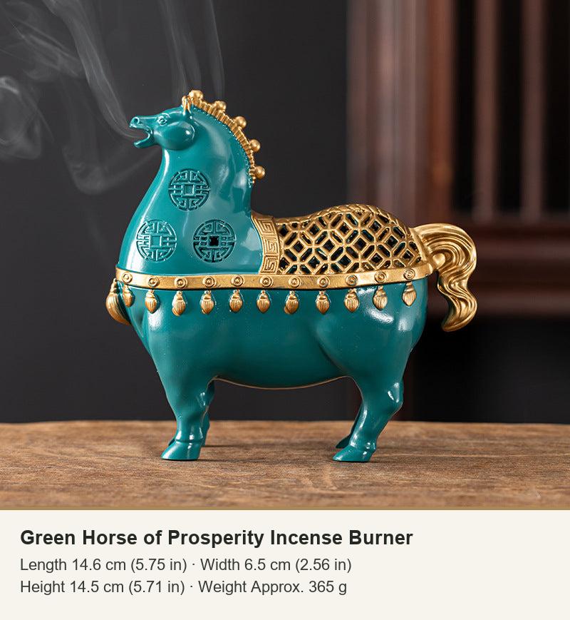 Colección decorativa de incienso Caballo de Prosperidad