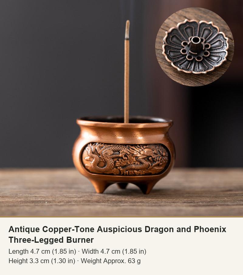 Mini brûleur encens Dragon phénix