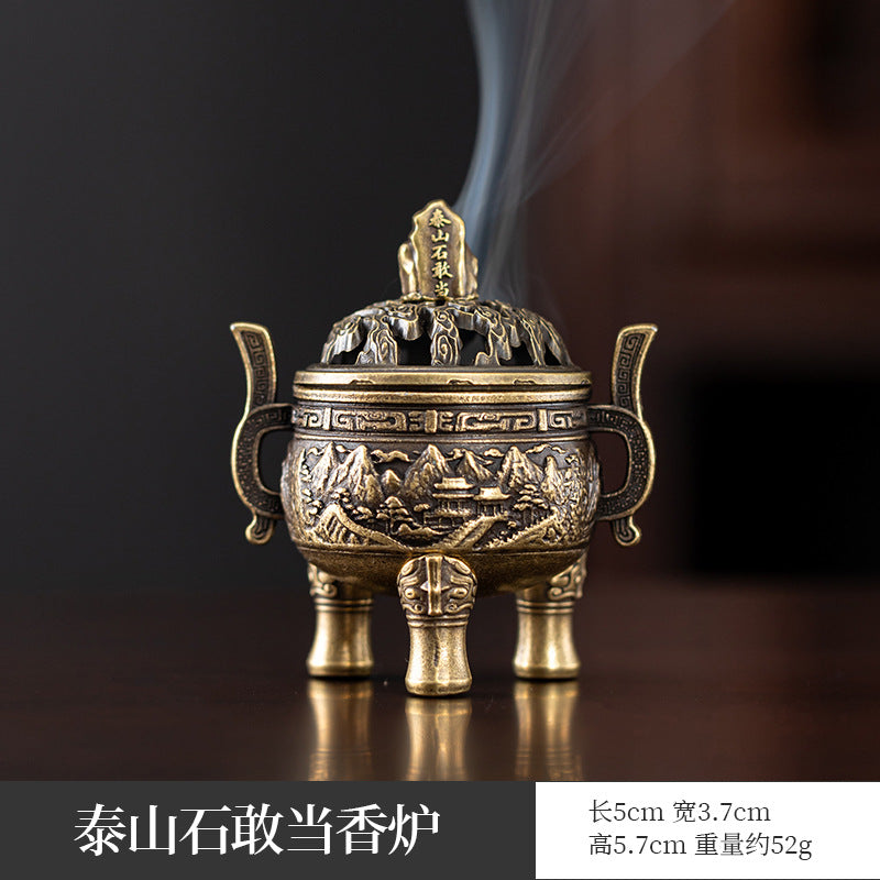 Colección de incensarios de fénix, Qilin y tres patas
