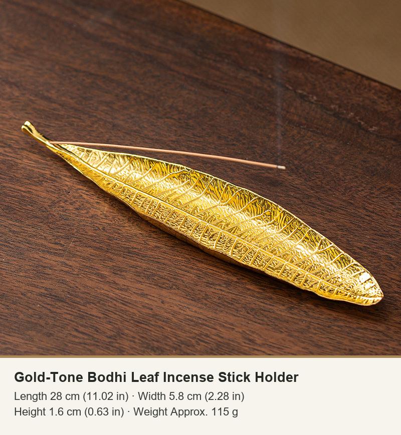 Colección de soportes de incienso de hoja y pescador
