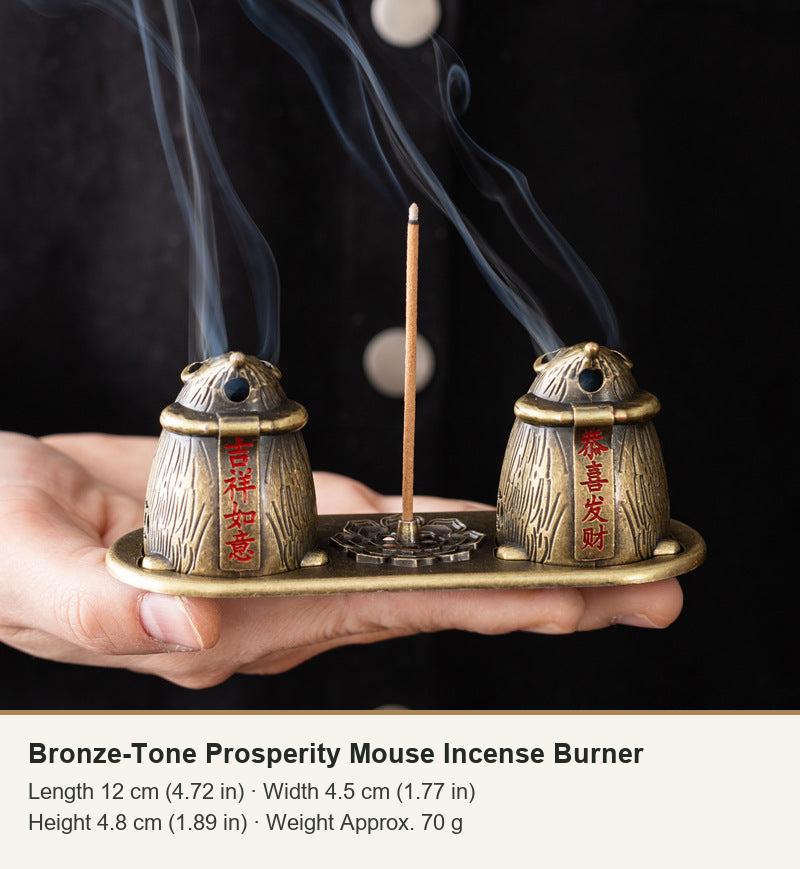 Mini brûleurs encens Élan Père Noël