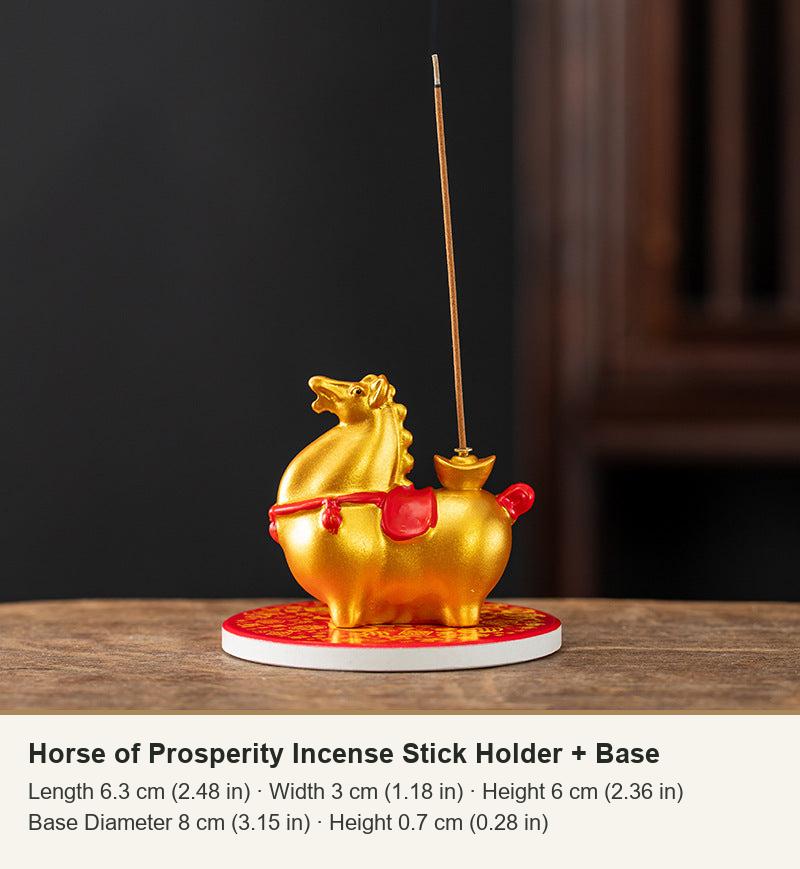 Colección de soportes de incienso Año del Caballo