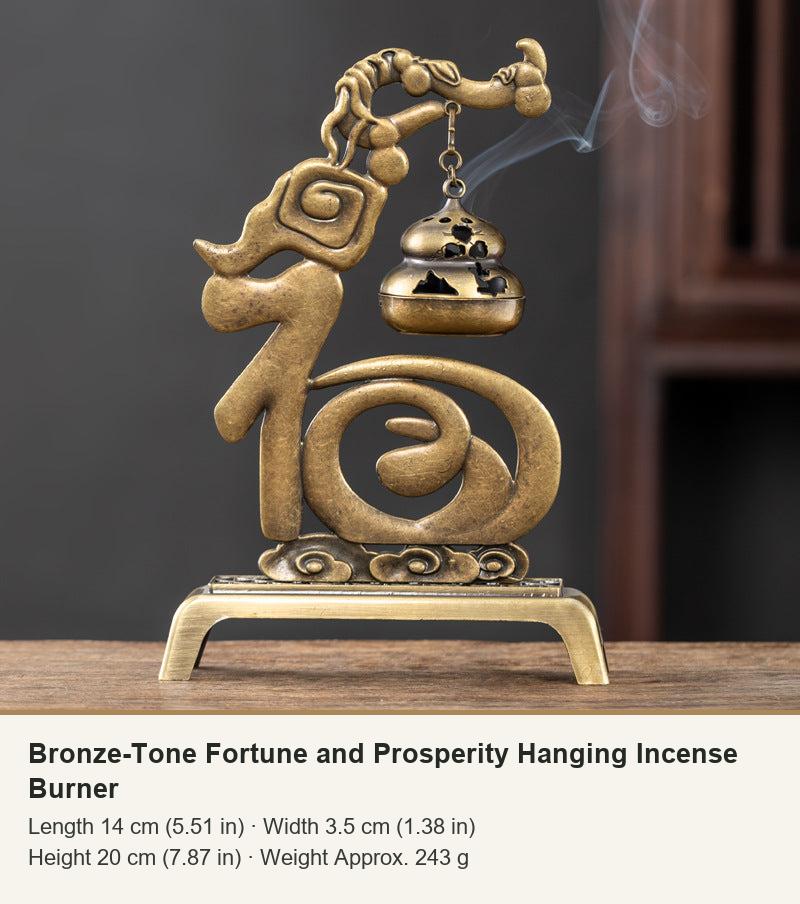 Colección de incensarios de cisne y colgantes