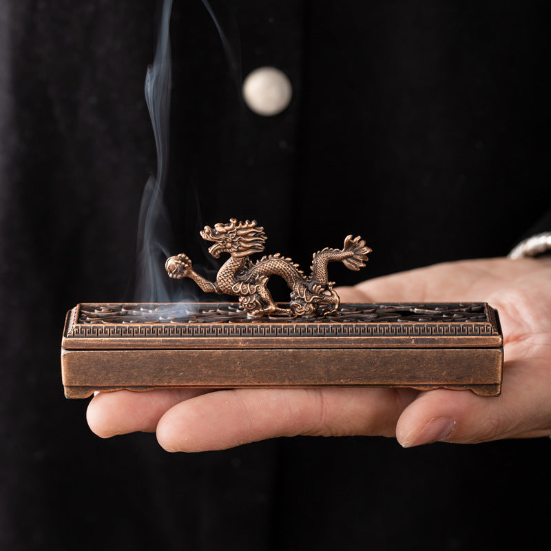 Drachen-und-Perlen-Räucherbox mit Räuchersets