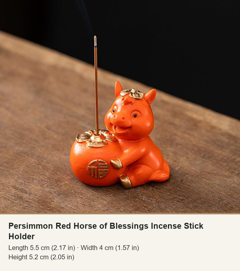 Colección de soportes de incienso Año del Caballo