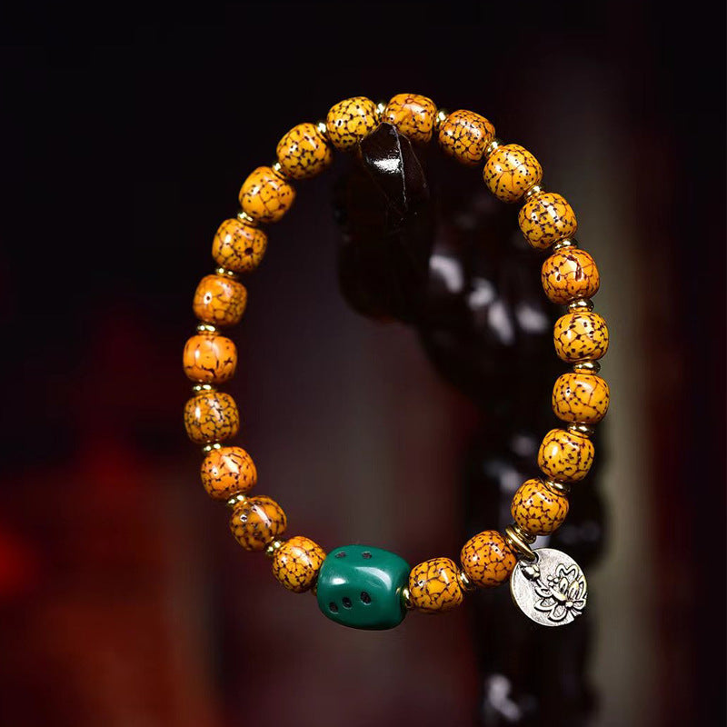 EverestArtstudios Xingyue Bodhi Seed Beaded Bracelet