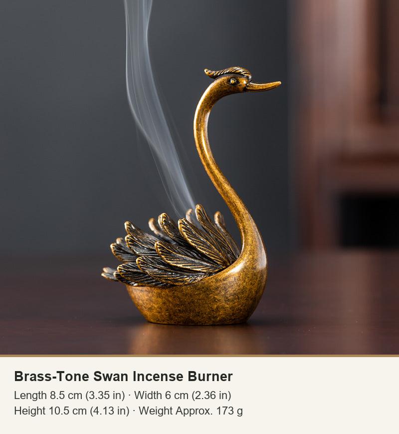 Brûleur encens spirale Cygne
