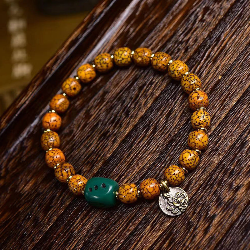 EverestArtstudios Xingyue Bodhi Seed Beaded Bracelet