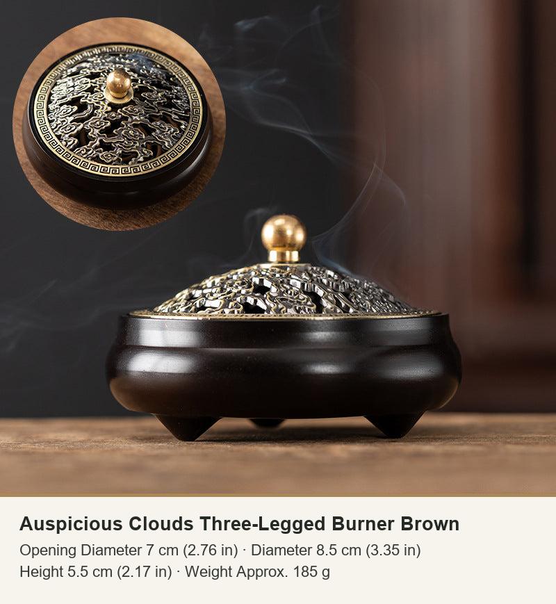 Brûleur trois pieds couvercle nuages