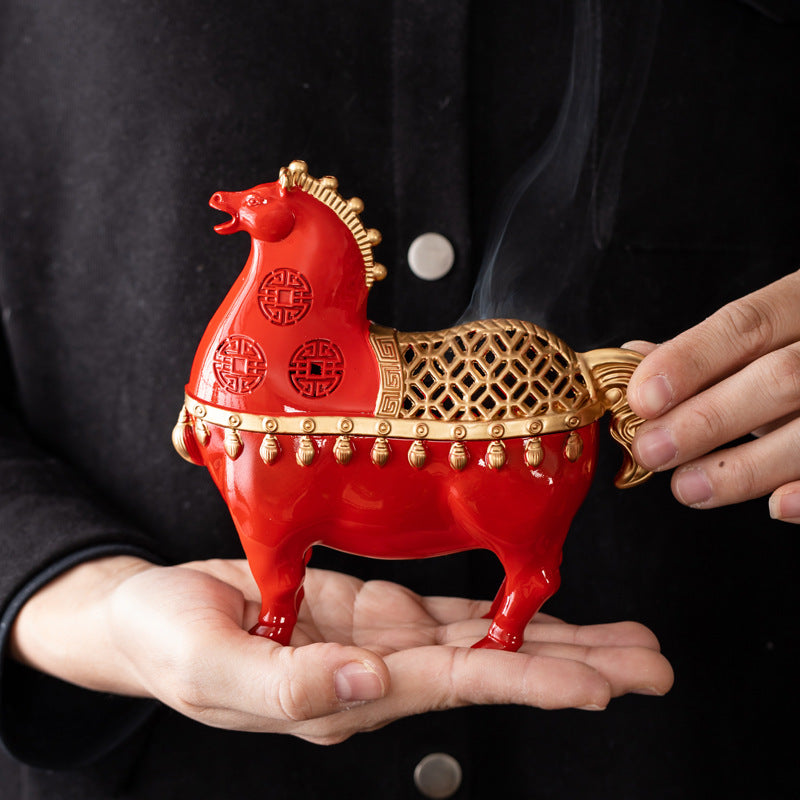 Colección decorativa de incienso Caballo de Prosperidad