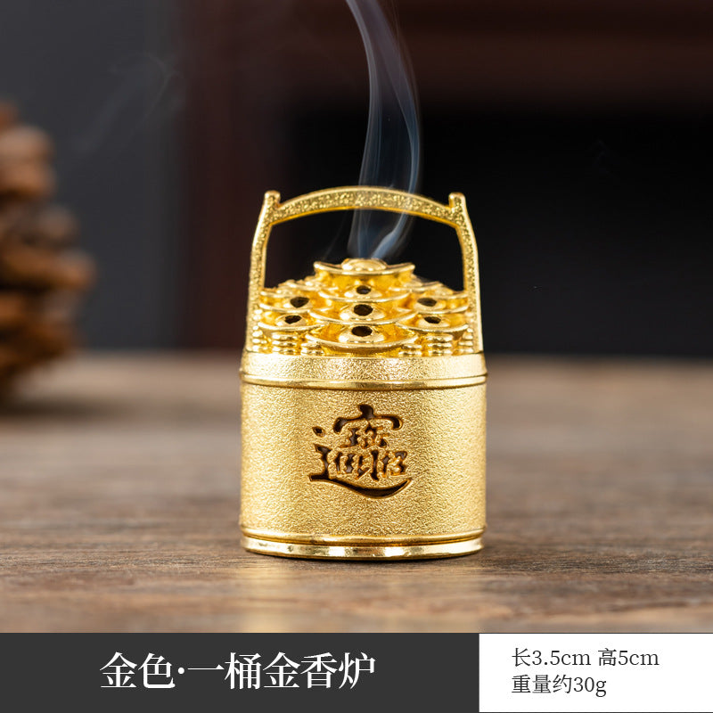 Colección de mini incensarios de fantasma y diseños decorativos