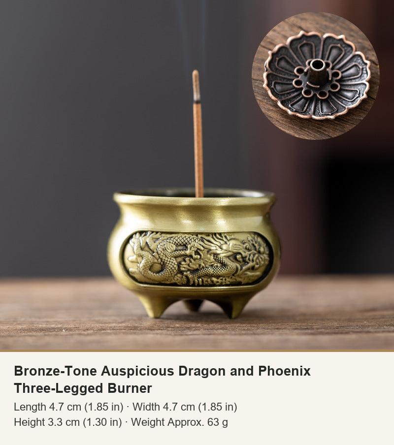 Mini brûleur encens Dragon phénix