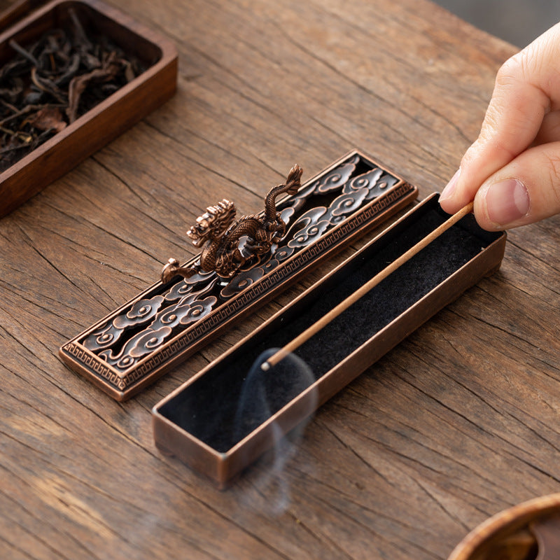 Drachen-und-Perlen-Räucherbox mit Räuchersets