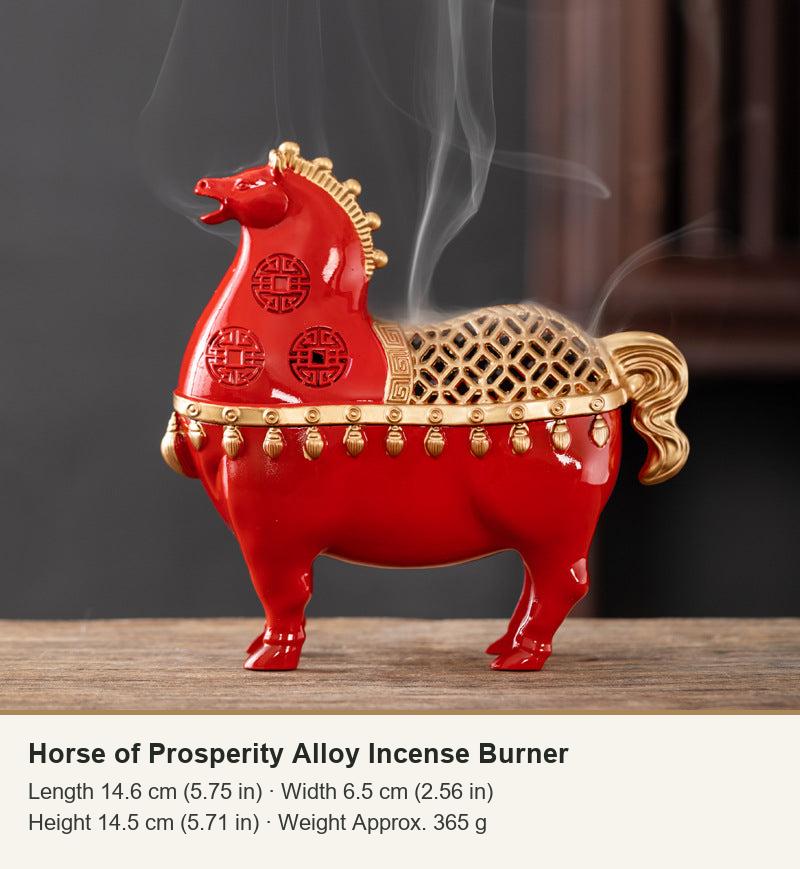 Colección decorativa de incienso Caballo de Prosperidad