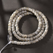 EverestArtstudios Aged Camel Bone Antique Copper Auspicious Wan 108-Bead DIY Strand