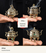 Mini brûleurs encens animaux mythiques