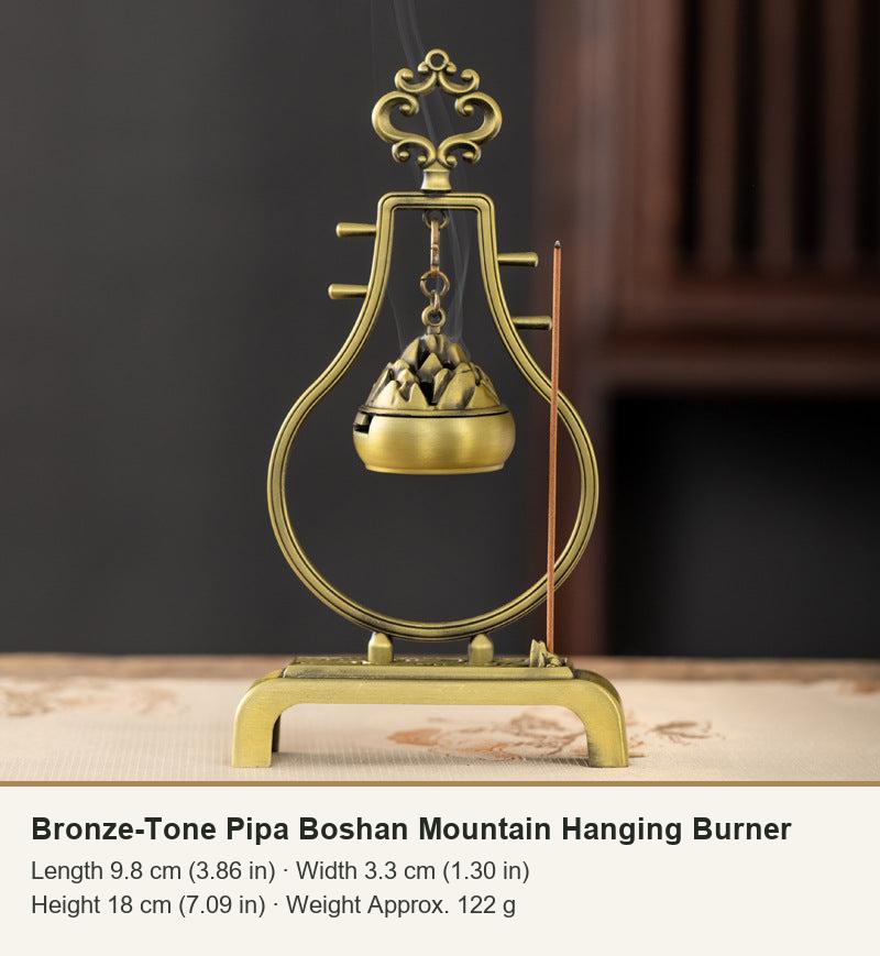 Colección de incensarios de cisne y colgantes