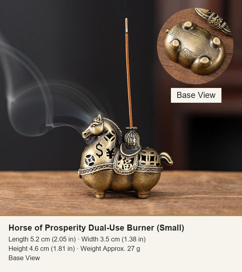 Colección decorativa de incienso Caballo de Prosperidad