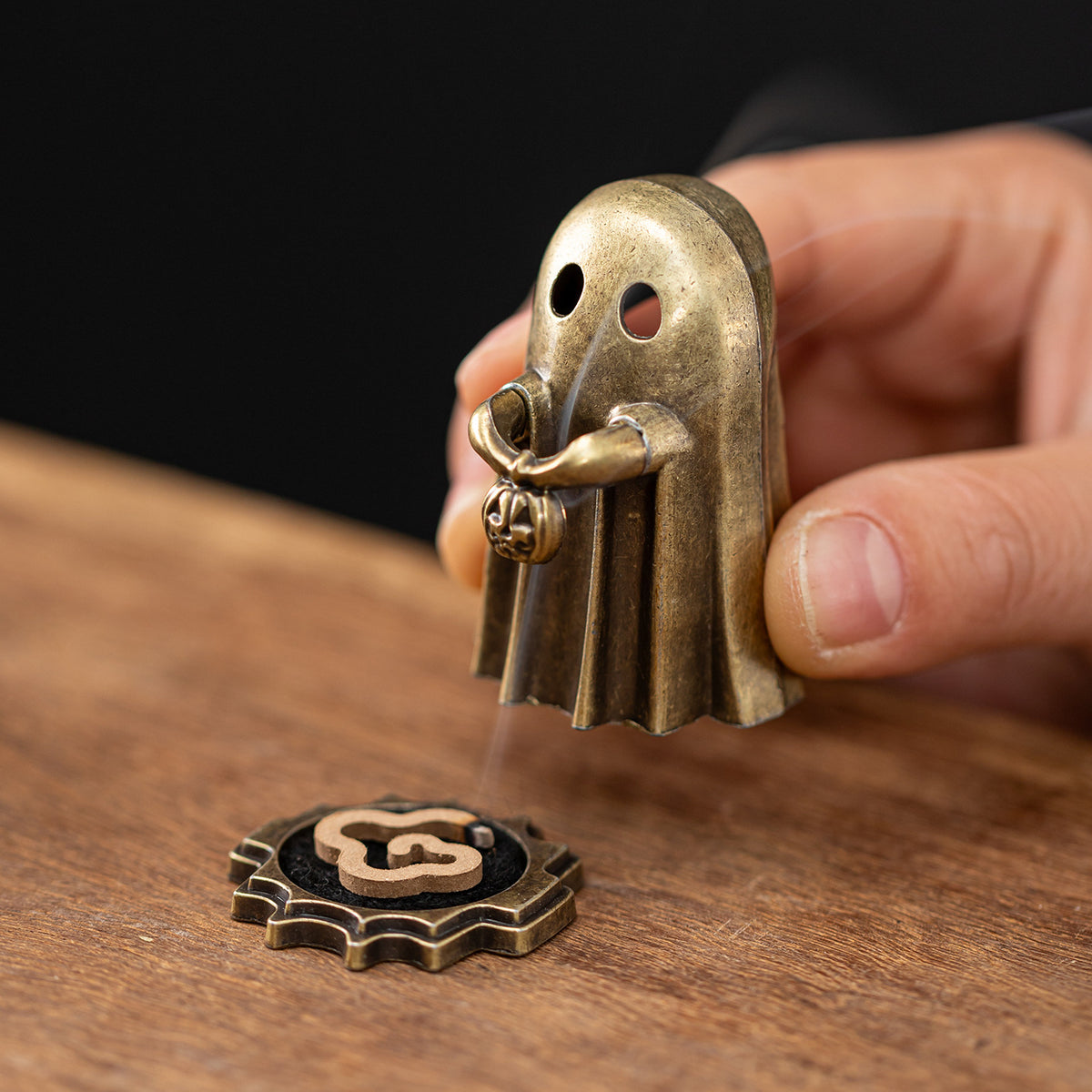 Colección de mini incensarios de fantasma y diseños decorativos