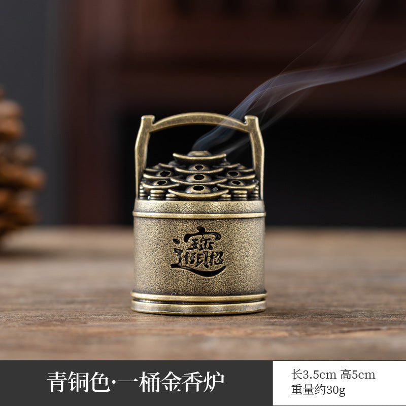 Mini brûleurs encens Élan Père Noël